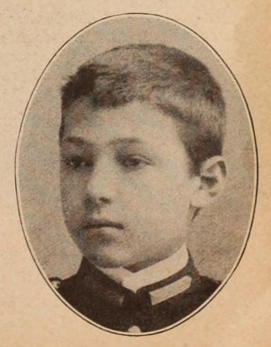 Rodolfo Guglielmi as a child, published in Photoplay, January 1923