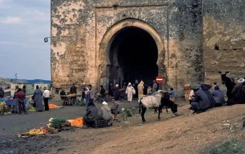 Bab Mahrouk in Fes, where Ibn al-Khatib was buried