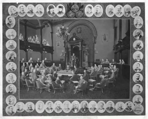 Montreal City Council in 1885