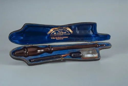 An early syringe used by a Canadian doctor in 19th-century vaccination campaigns