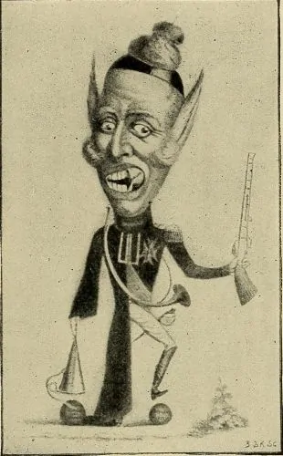 In this caricature Charles X attempts to break a billiard ball marked "charter" with his teeth, but finds the nut too hard to crack
