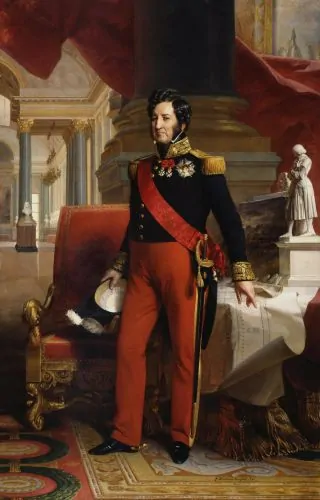 Portrait of Louis Philippe I by Franz Xaver Winterhalter, 1841