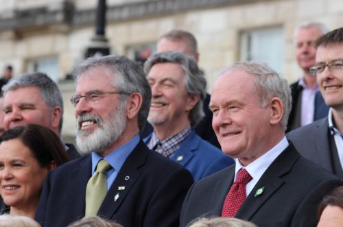 Gerry Adams and Martin McGuinness