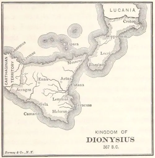 Kingdom of Dionysius, 367 BCE