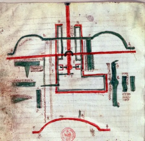 The design of the gastraphetes according to Heron of Alexandria
