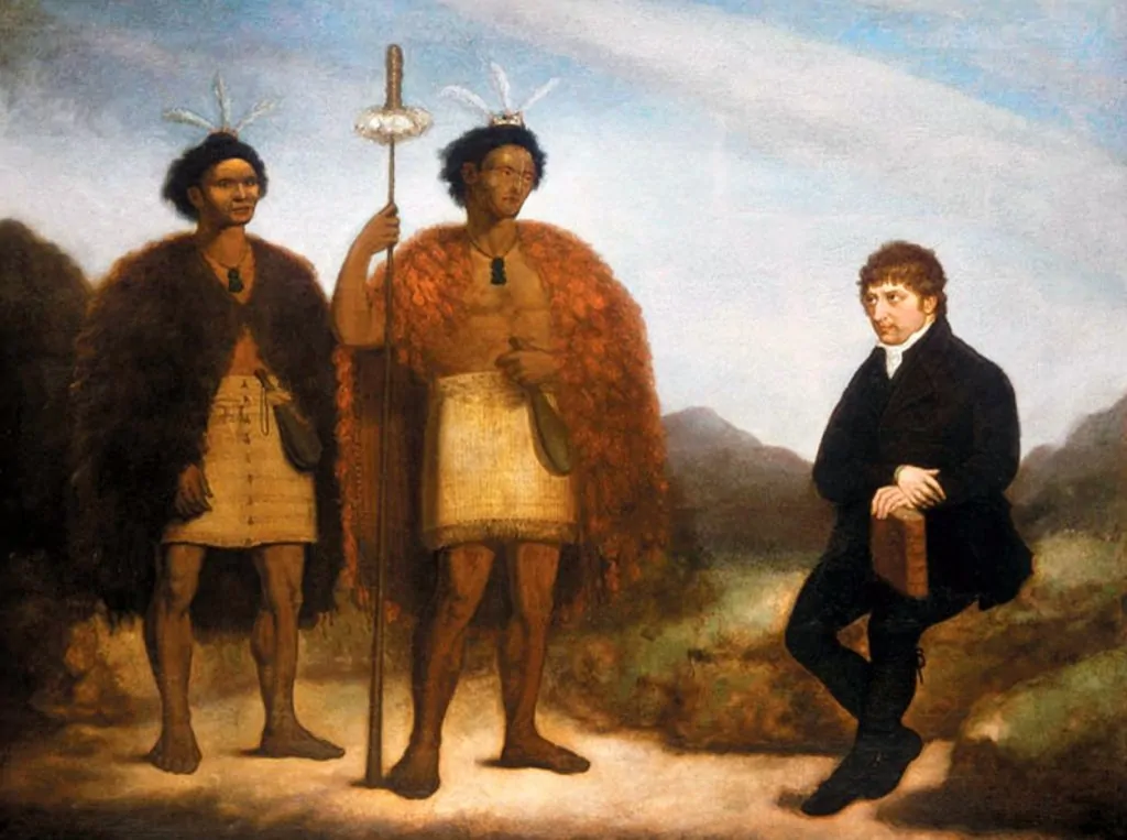 Chiefs Hongi Hika (centre) and Waikato meet with Thomas Kendall