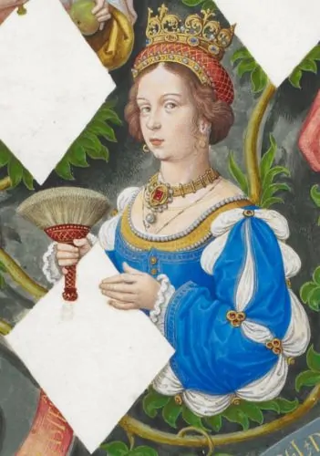 Queen Juana in Genealogia dos Reis de Portugal