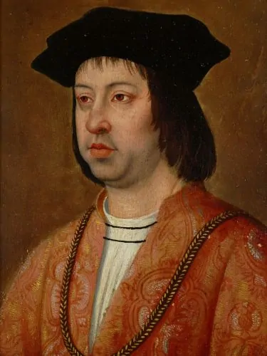 Portrait of Ferdinand II of Aragon by Michael Sittow