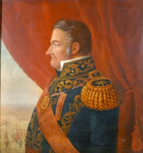 Juan Manuel de Rosas at age 52 in 1845