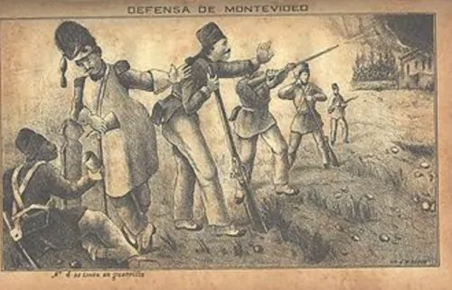 Siege of Montevideo, Uruguay, during the Uruguayan Civil War