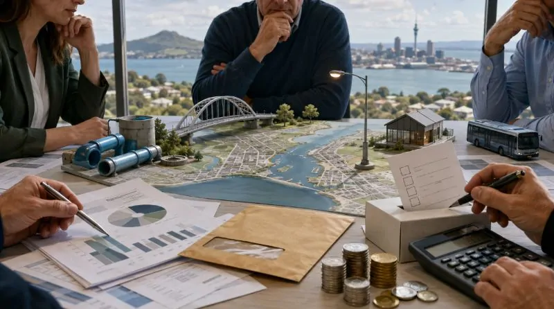 Who Pays For Public Promises? New Zealand Politics Through Rates, Tax, And Community Funding