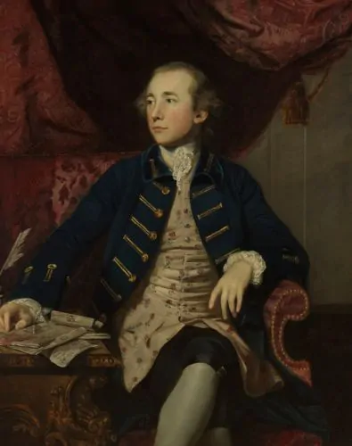 Portrait of Warren Hastings by Sir Joshua Reynolds, 1766–1767