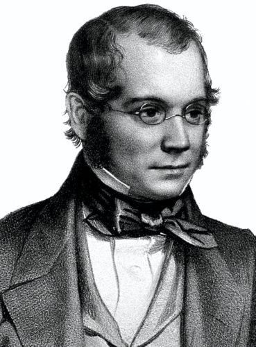 David Thomas Ansted, from an 1850 lithograph by T.H. Maguire