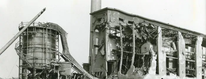 Oppau after the explosion