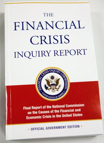 Cover of the Financial Crisis Inquiry Report