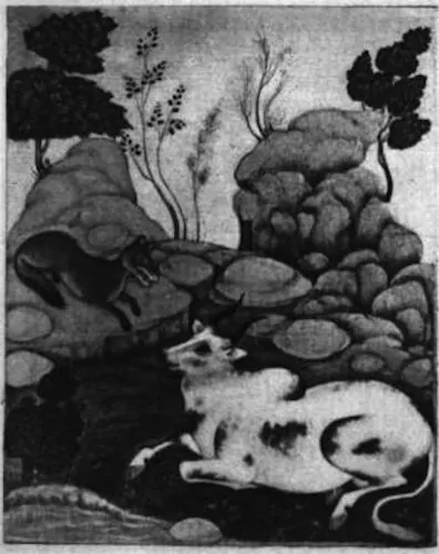 A sketch illustrating a ‘Pañcatantra’ story