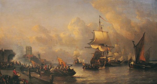 Depiction of the capture of Den Briel, by Anthonie Waldorp