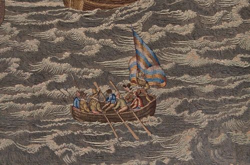 Sea Beggars in a sloop, 16th-century tapestry
