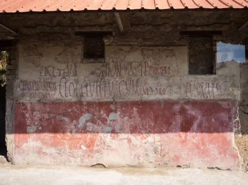 Campaign graffiti in Pompeii