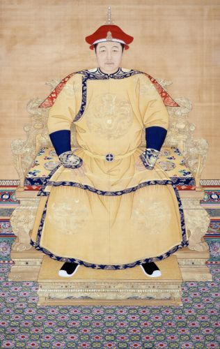 Shunzhi Emperor, 17th-century state portrait