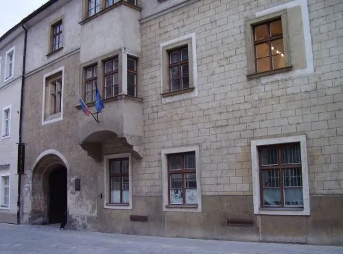 Universitas Istropolitana, a former university building in present-day Bratislava, Slovakia