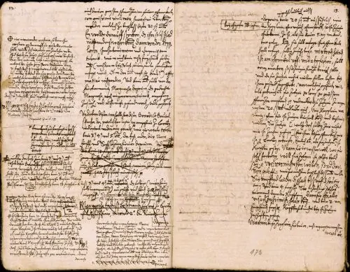 Witness testimony from the witch trial against Katharina Kepler, 14 July 1621