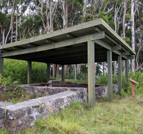 Site of Edmond Halley's Observatory on the island of Saint Helena in the South Atlantic Ocean