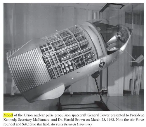 Model of Orion Spacecraft