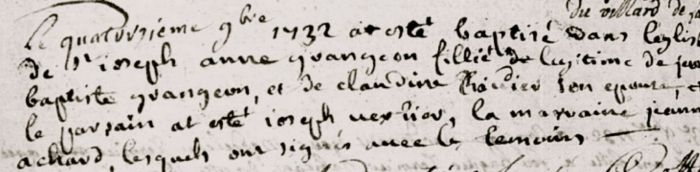 From an official account of Jean-Baptiste Grandjean