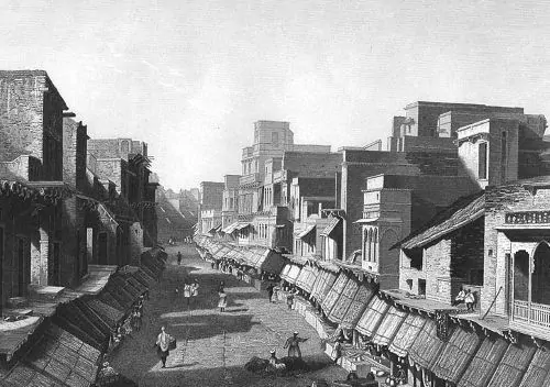 Agra, Main Street, c. 1858