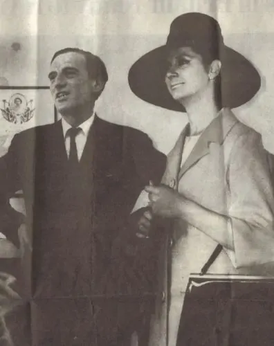 April Ashley with Arthur Corbett
